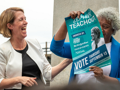 Zephyr Teachout Campaign Collateral (Posters, Buttons, T-shirt)