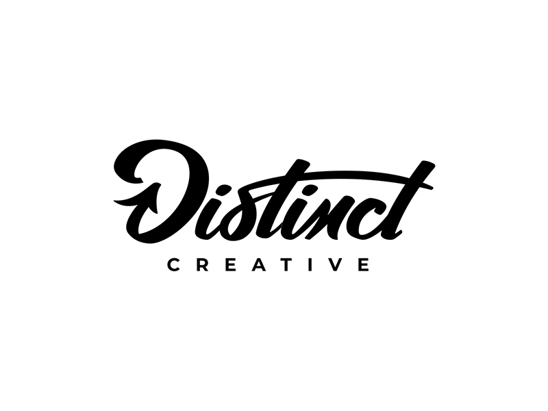 Logo animation for Distinct Creative Agency animation animation2d branding design graphic design illustration logo logo animation ui vector