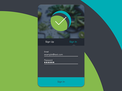 Mobile App Sign In design experience flat interaction interface material mobile sign in sketch ui user ux
