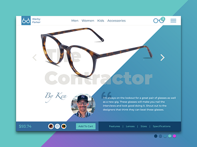 Warby Parker Redesign