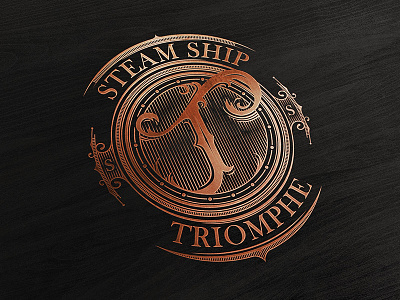 Steam Ship Triomphe - logo