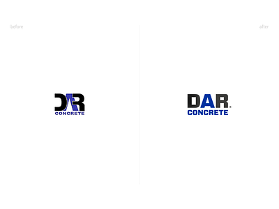 DAR® branding logo mark re design refresh typography