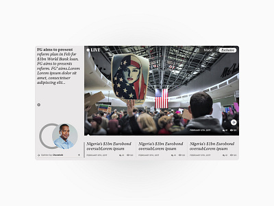 Digital Newspaper android app digital editorial ios material design newspaper ui user experience user interface ux uxui