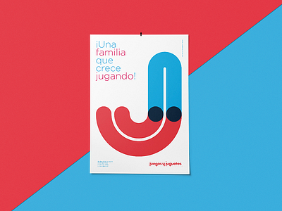 Juegos y Juguetes ® brand branding color design grid logo mark poster symbol toys