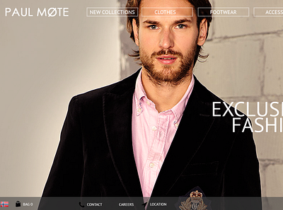 Design fashion app branding case design home page logo ui web design website