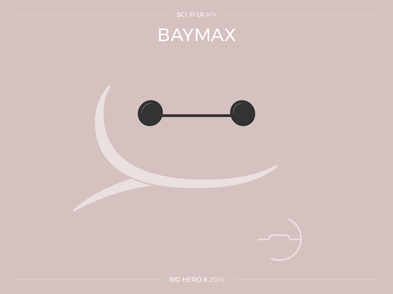 Sci-Fi UI #14 - Baymax by Daniel Brown on Dribbble