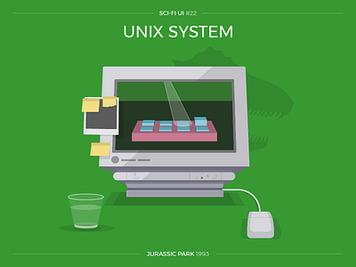 Sci-Fi UI #22 - UNIX System