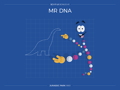 Sci-Fi UI Bonus #1 - Mr DNA