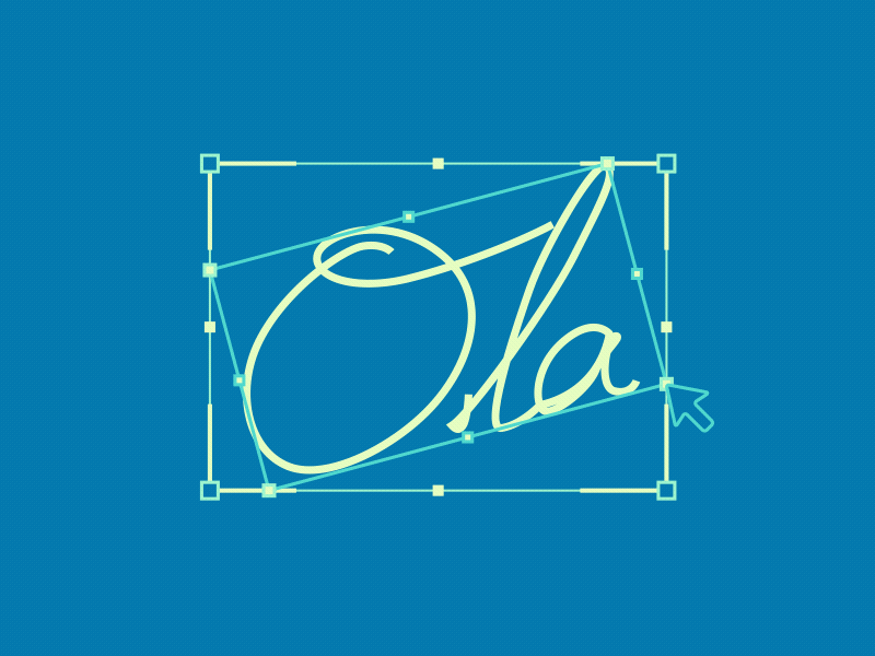 Ola! intro ae after effects animation gif motion ola script
