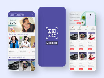 Mcheck - Ecommerce App app design ecommercee ui ux