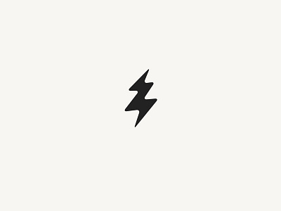 Inkdryer Logo blackandwhite bolt electricity inkdryer lightning logo pixar playful rounded