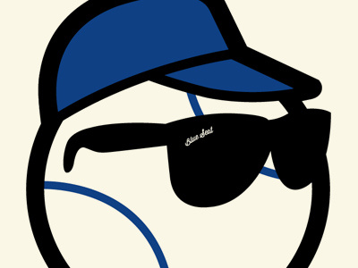 Dodgers Head baseball dodgers illustration la