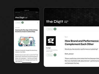 Branding: The DigIt branding design graphic design logo typography