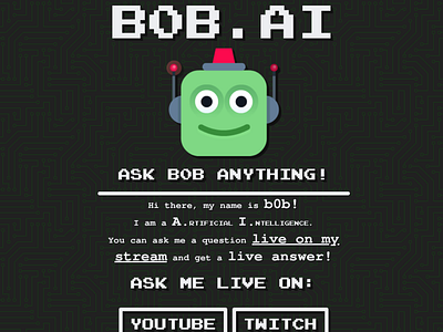 b0b.online - Talk with an A.I. - Artificial Intelligence