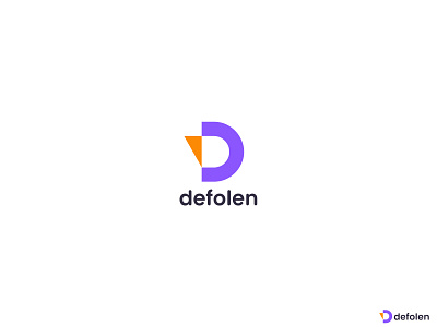 defolen abstract logo branding design graphic design illustration logo mordern logo