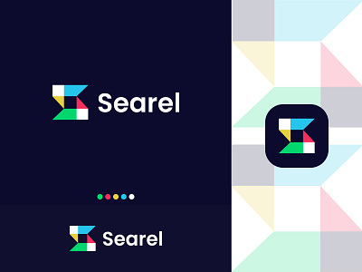 searel | s letter logo 5 colour combination abstract logo brand identity brand mark branding business logo colour ful logo design graphic design logo logo mark mordern logo s letter logo s letter logobrand identity tech logo top class logo uniqe logo mark uniqe s letter unniqe logo vector