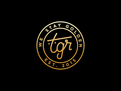 The Golden Ratio Logo badge brand branding identity lettering logo mark monogram script seal type typography