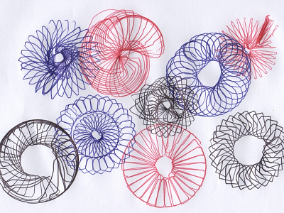 Spiral Doodles pen spiral doodles spirals