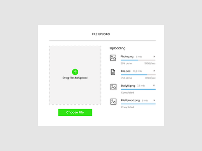 DailyUI Challenge: Day31 - File Upload