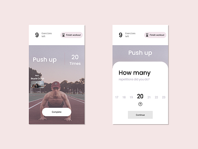 DailyUI Challenge:Day41 - Workout Tracker app branding design graphic design illustration logo tracker typography ui ux vector workout workouttracker