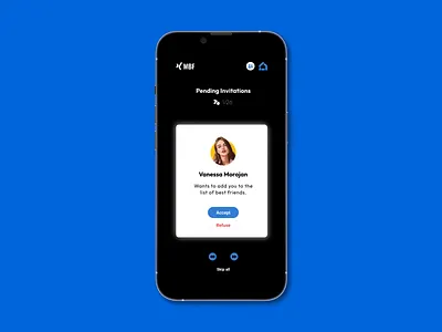 Pending Invitation app branding dailyui design graphic design illustration ui