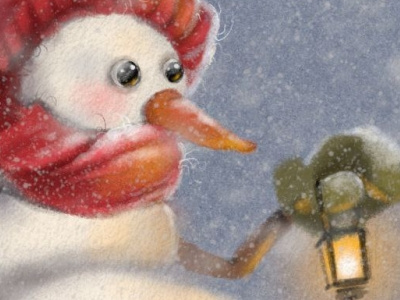 Winter is coming! cute illustration digital art illustration kids illustration newyear snow snowman зима зима близко снеговик