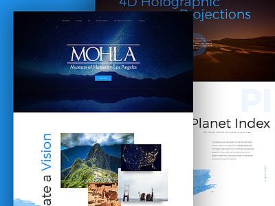 MOHLA branding design homepage landingpage layout re design typography ui ux webdesign website