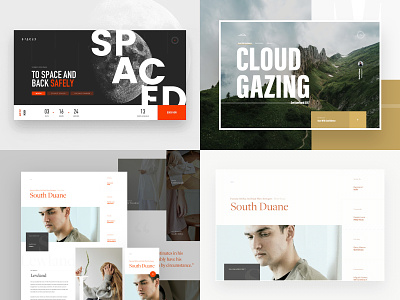 2018 branding design homepage landingpage layout typography ui ux webdesign website