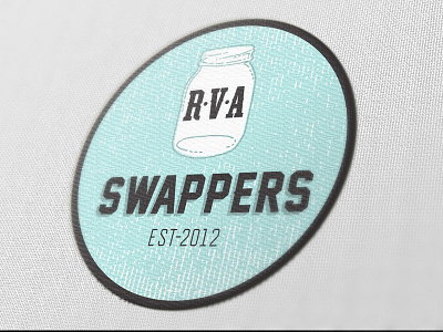 RVA Swappers Canning Label branding canning logo