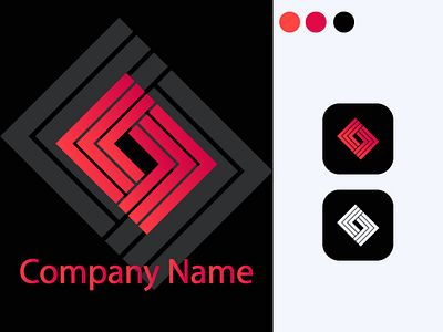 minimalist logo, monogram logo 3d animation branding company logo design graphic design motion graphics ui
