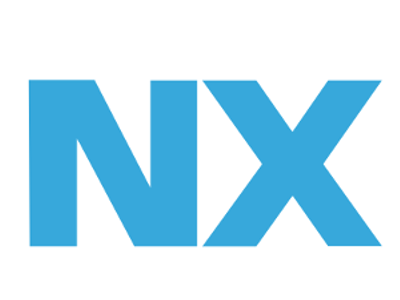 NX logo digital illustration logo svg