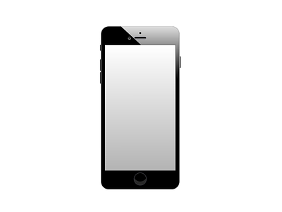SVG iPhone made with Inkscape digital assets digital illustration inkscape svg web development