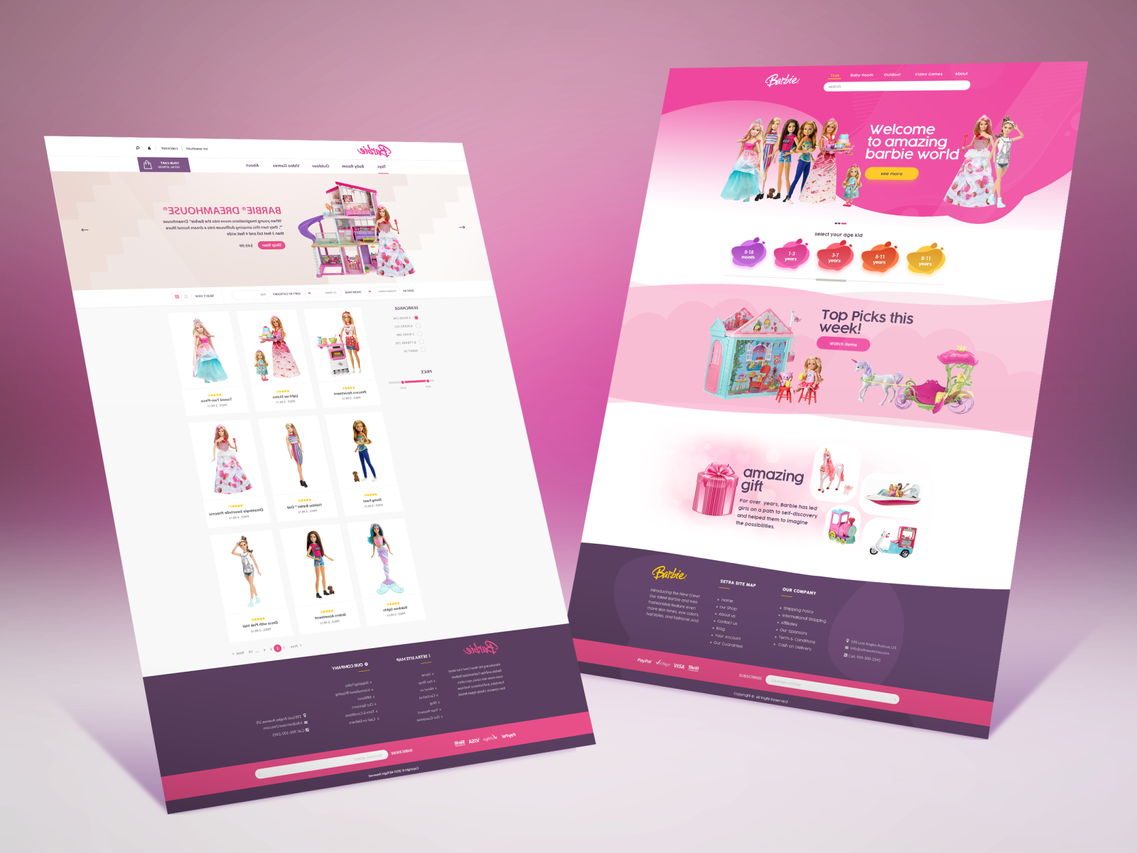 barbie website