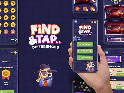 find and tap Game