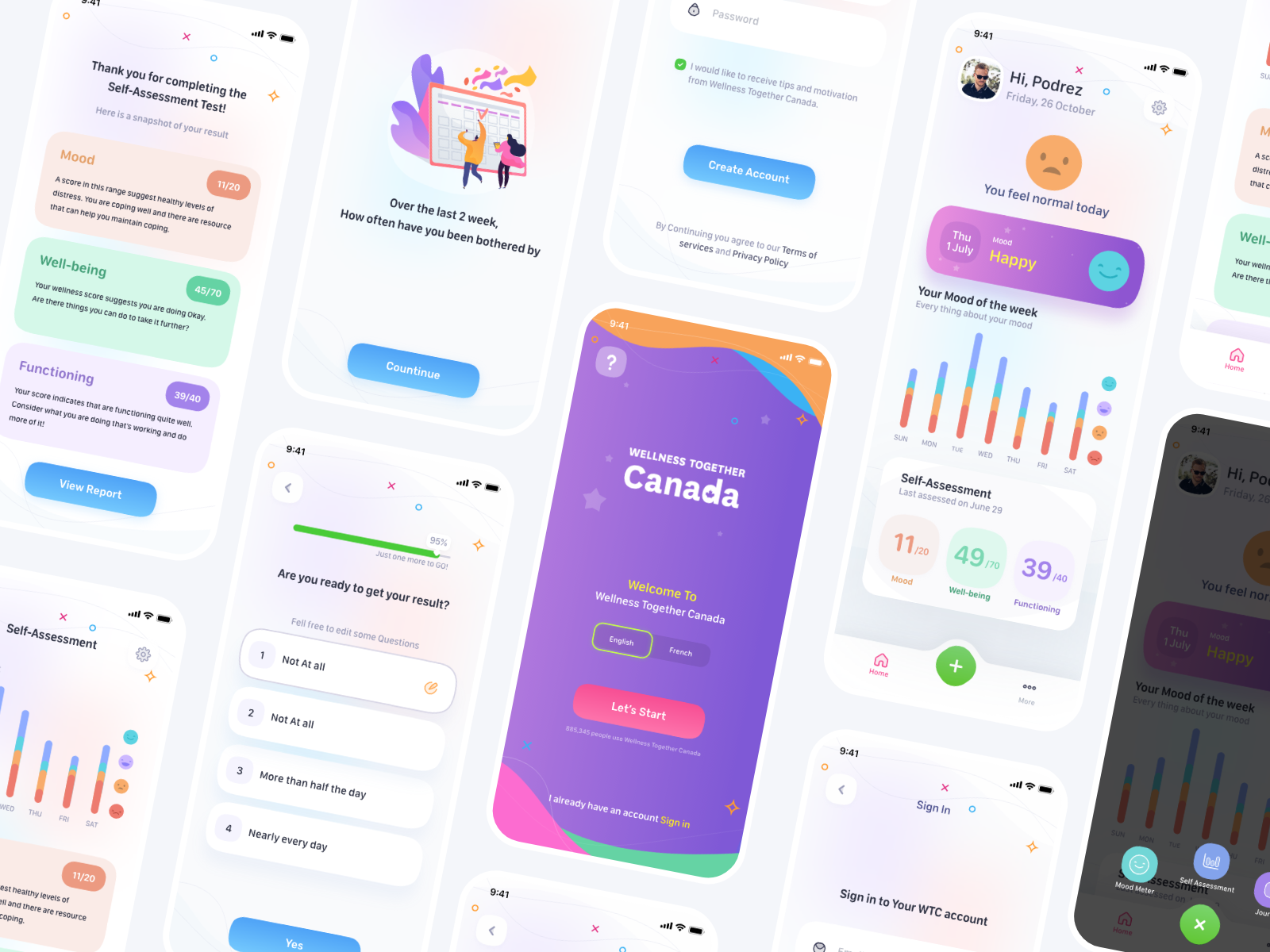 Mood App by Amr Elsorady on Dribbble