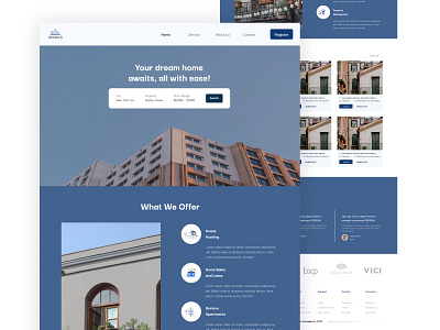 IRORUN - Apartment Finder Landing Page