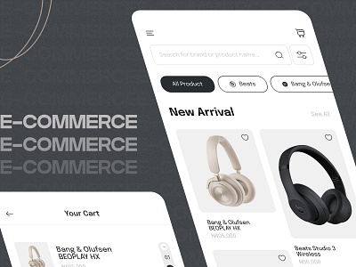 E-Commerce For Music Addicts daily ui design ecommerce mobile music ui