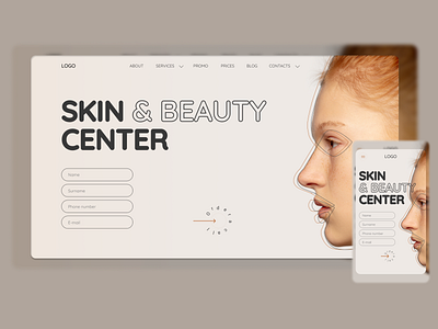 Beauty center Web/Mobile