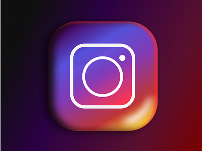 3D Instagram Logo 3d animation app branding color design graphic design icon illustration instagram logo typography ui ux vector