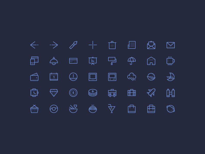 Freebie: Icons set vol.2 by Davide Pacilio on Dribbble