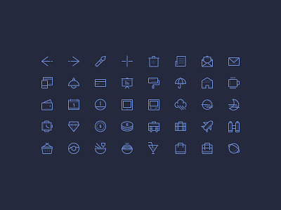 Freebie: Icons set vol.2 freebie icons outline stroke