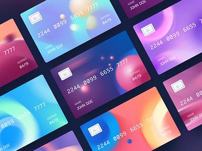 Pocket Pay cards by Davide Pacilio on Dribbble