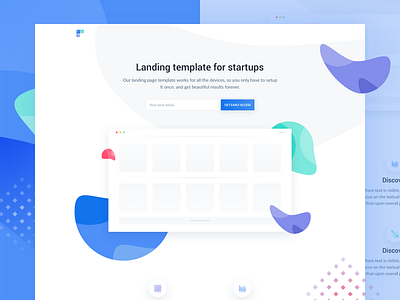 Ava - HTML/CSS Landing page