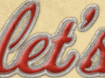 Let's baseball effects fenwaypark typography