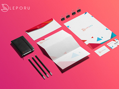 LEPORU Identity brand design icons logo