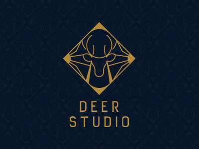 Deer Studio brand design icons lettering logo typo