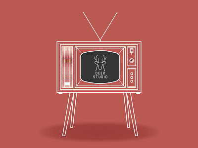 Television brand design icons logo vietnam