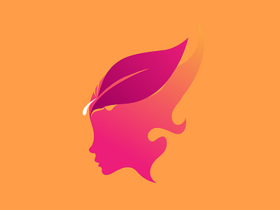 Logo Marige beauty brand design face graphic icon logo spa