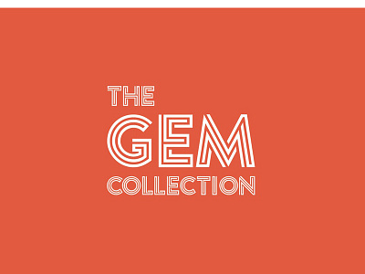 GEM brand design graphic icon logo