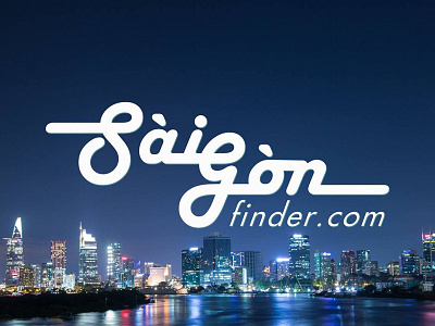 Logo Sai Gon Finder art brand design graphic icon illustration line logo vietnam